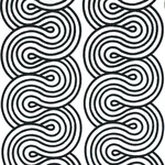 Schumacher 79341 Giraldi Embroidery Black fabric swatch