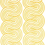 Schumacher 79340 Giraldi Embroidery Gold fabric swatch