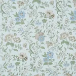 Schumacher 181901 Giselle Floral Sky fabric swatch