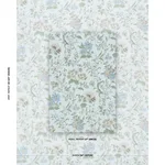 Schumacher 181901 Giselle Floral Sky fabric swatch