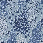 Schumacher TL400030 Giverny Blues fabric swatch
