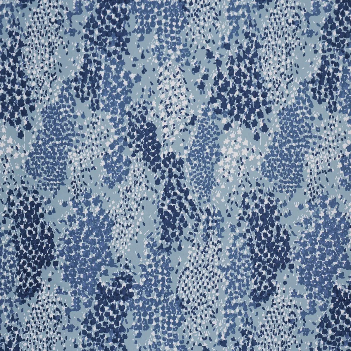 Schumacher TL400030 Giverny Blues fabric swatch