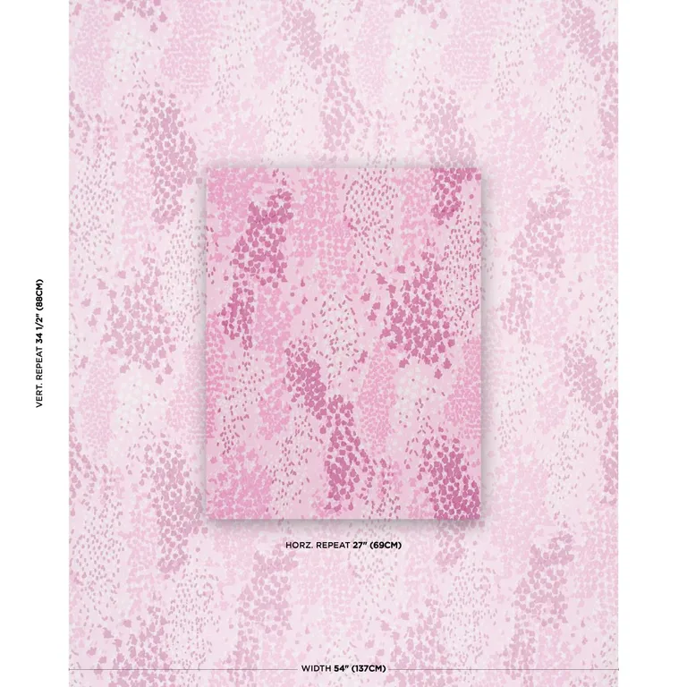 Schumacher TL400031 Giverny Wisteria fabric swatch