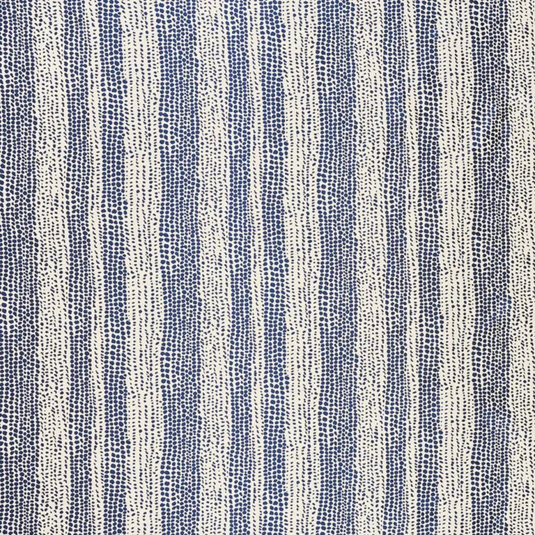 Schumacher 70162 Glamourpuss Midnight fabric swatch