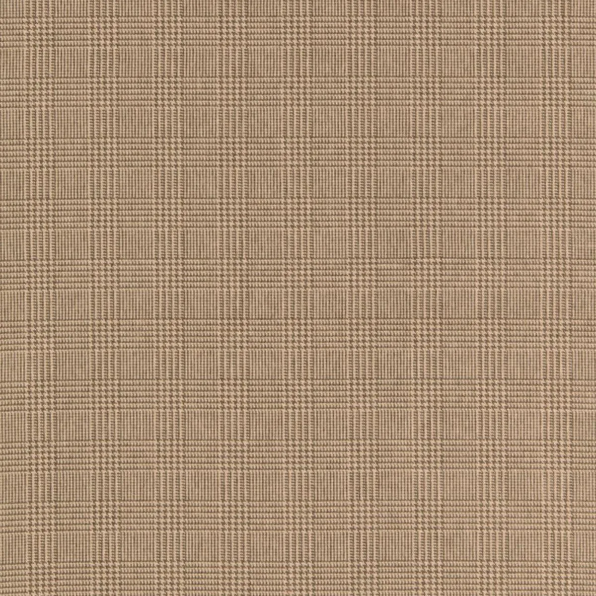 Schumacher 66752 Glen Plaid Velvet Antelope fabric swatch