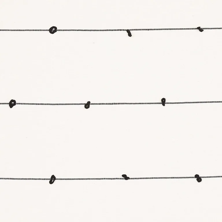 Schumacher 81381 Globo Knotted Handwoven Black fabric swatch