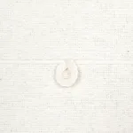 Schumacher 81382 Globo Knotted Handwoven White fabric swatch