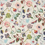 Schumacher 182880 Gloriette Multi fabric swatch