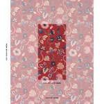Schumacher 182882 Gloriette Red fabric swatch