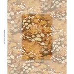 Schumacher 182872 Golden Hills Burgundy fabric swatch