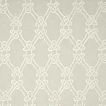 Schumacher 2643921 Gordian Weave Natural On Greige fabric swatch