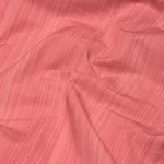 Schumacher 85930 Gracie Solid Strié Coral fabric swatch