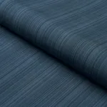 Schumacher 83730 Gracie Solid Strié Indigo fabric swatch