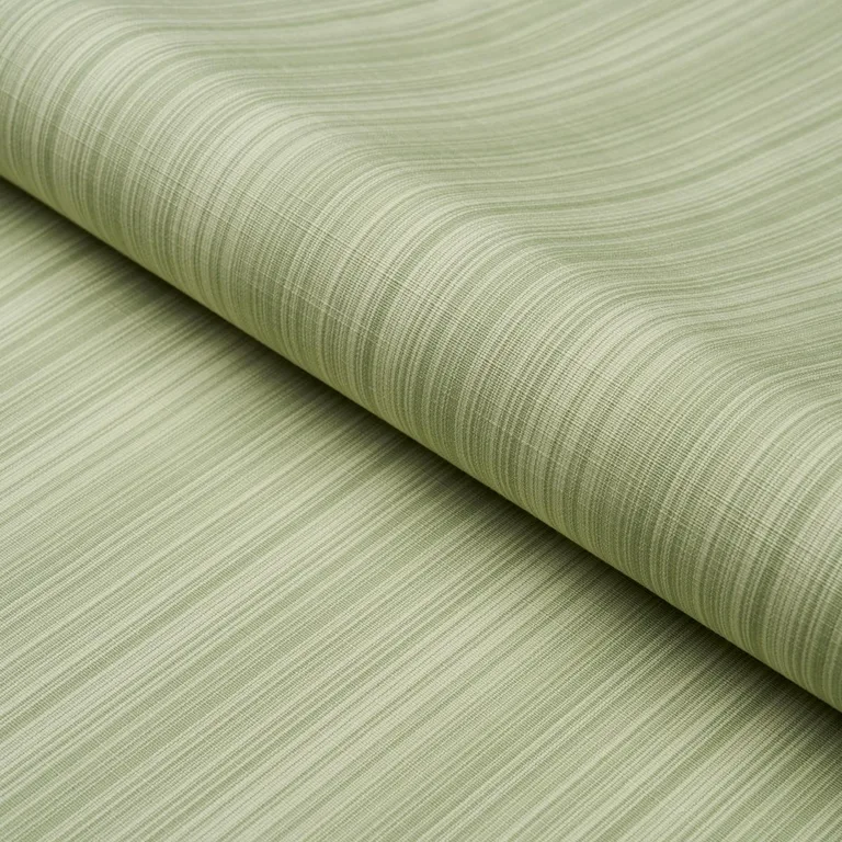 Schumacher 83720 Gracie Solid Strié Leaf Green fabric swatch