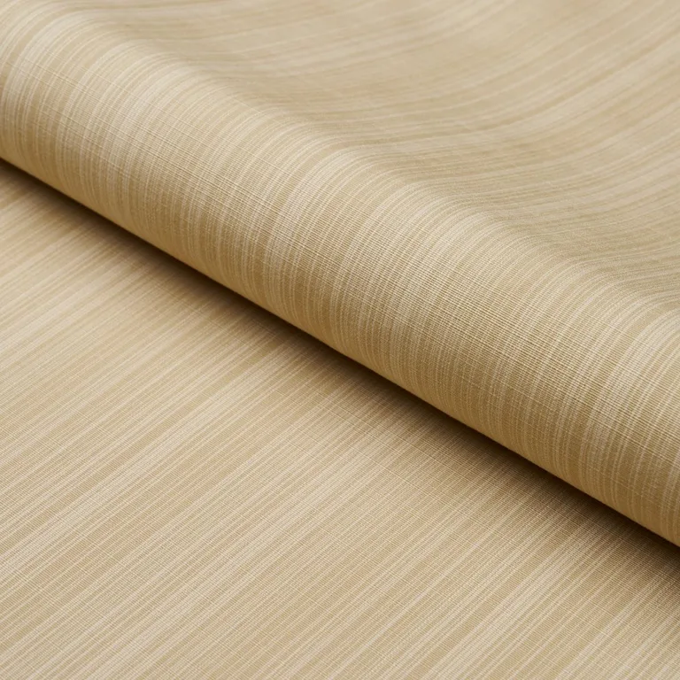 Schumacher 83722 Gracie Solid Strié Neutral fabric swatch