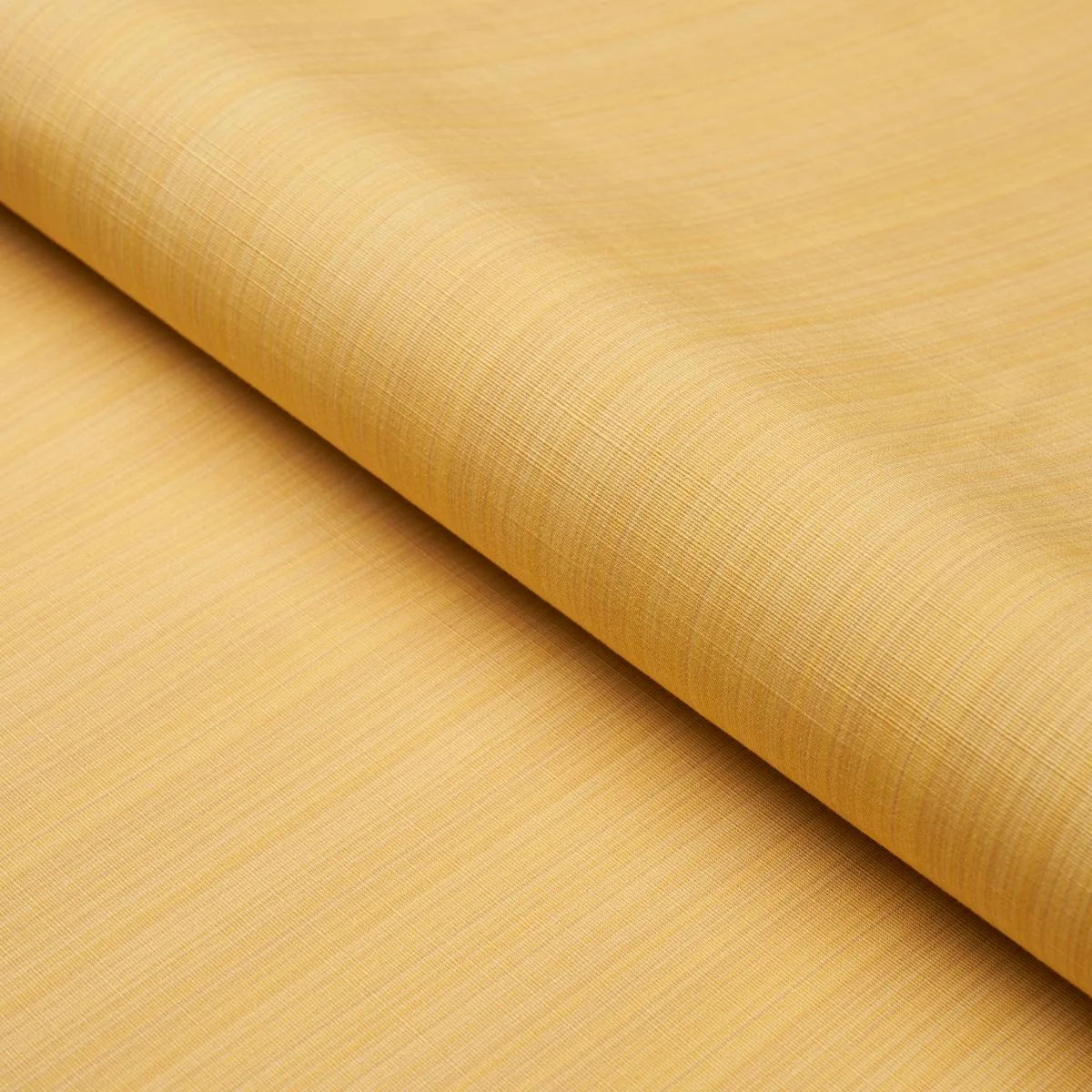 Schumacher 83725 Gracie Solid Strié Yellow fabric swatch