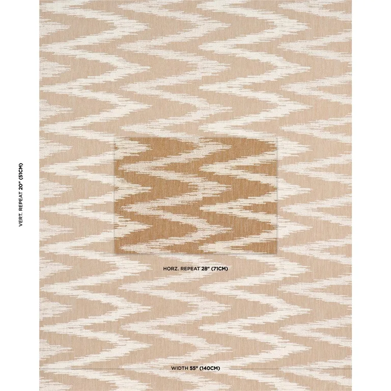 Schumacher 84631 Grand Gesture Burlap fabric swatch