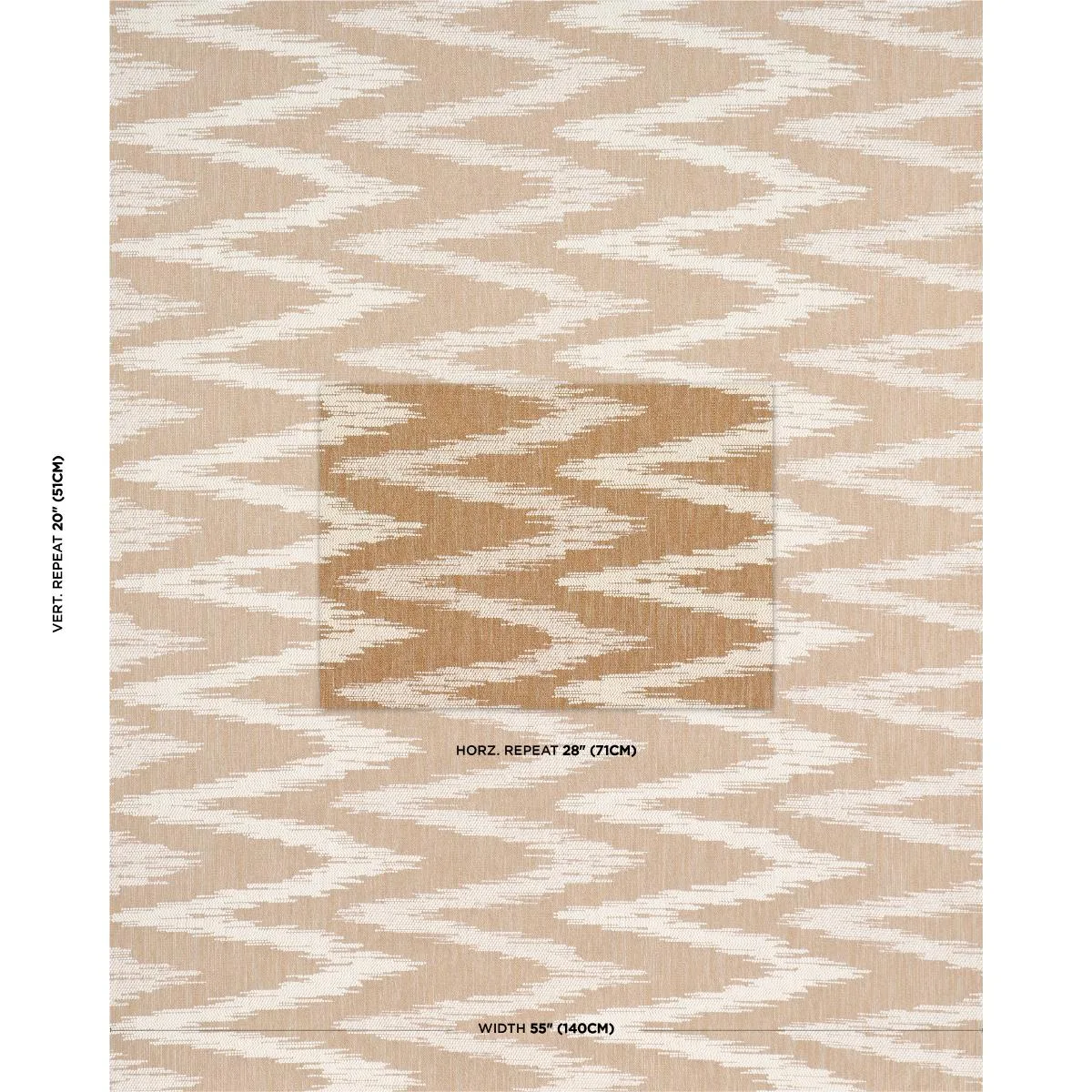 Schumacher 84631 Grand Gesture Burlap fabric swatch