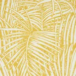 Schumacher 178001 Grand Palms Gold fabric swatch