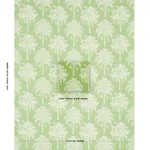Schumacher 180960 Grand Palms Indoor/Outdoor Green fabric swatch