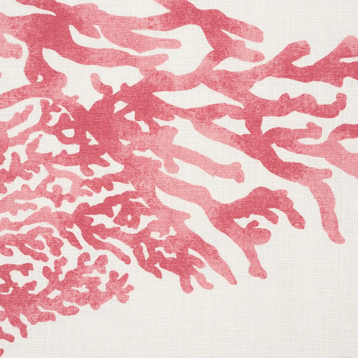 Schumacher 175365 Great Barrier Reef Pink fabric swatch