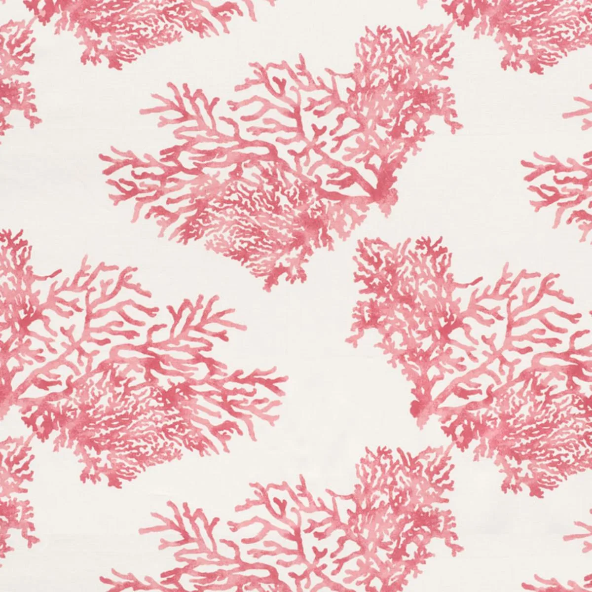 Schumacher 175365 Great Barrier Reef Pink fabric swatch