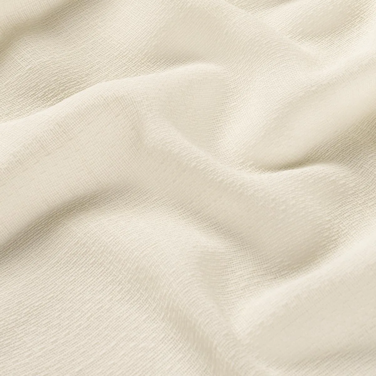 Schumacher 85081 Great Basin Sda Sheer Ivory fabric swatch