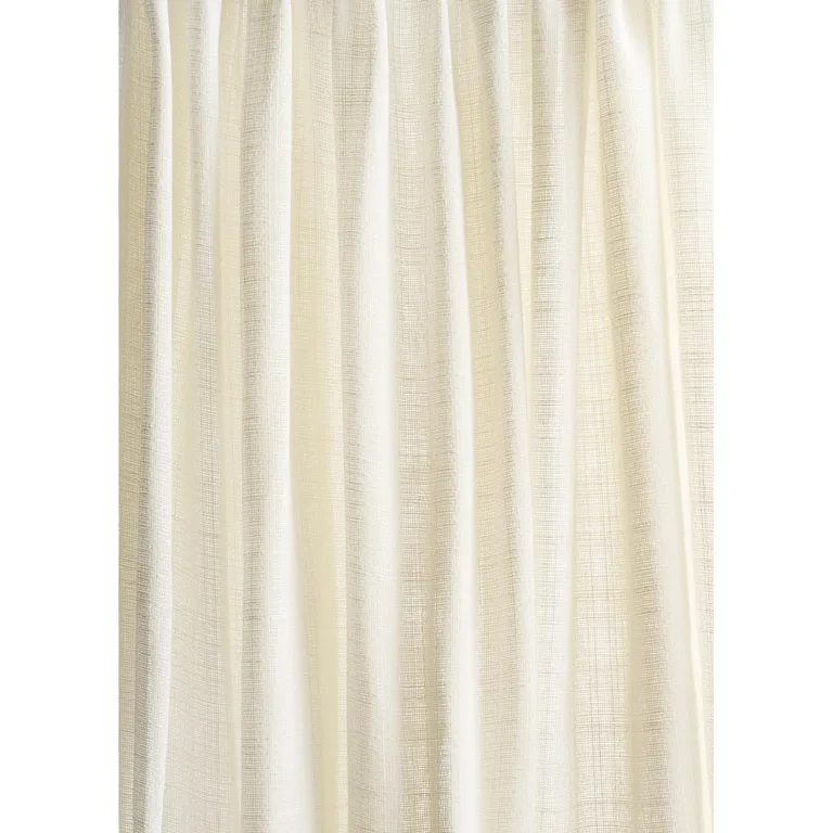 Schumacher 85081 Great Basin Sda Sheer Ivory fabric swatch