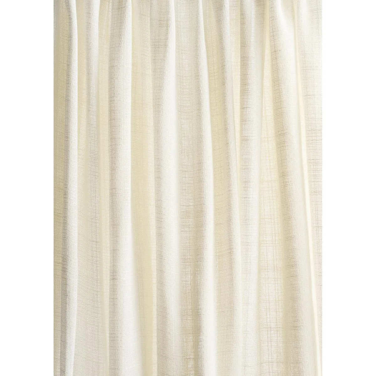 Schumacher 85081 Great Basin Sda Sheer Ivory fabric swatch