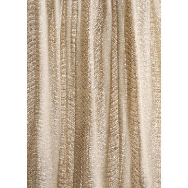 Schumacher 85082 Great Basin Sda Sheer Limestone fabric swatch