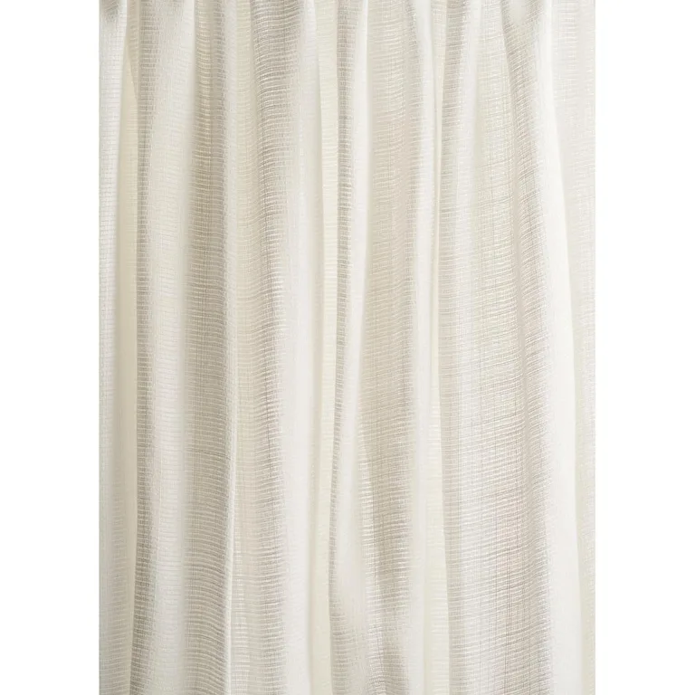 Schumacher 85080 Great Basin Sda Sheer White fabric swatch