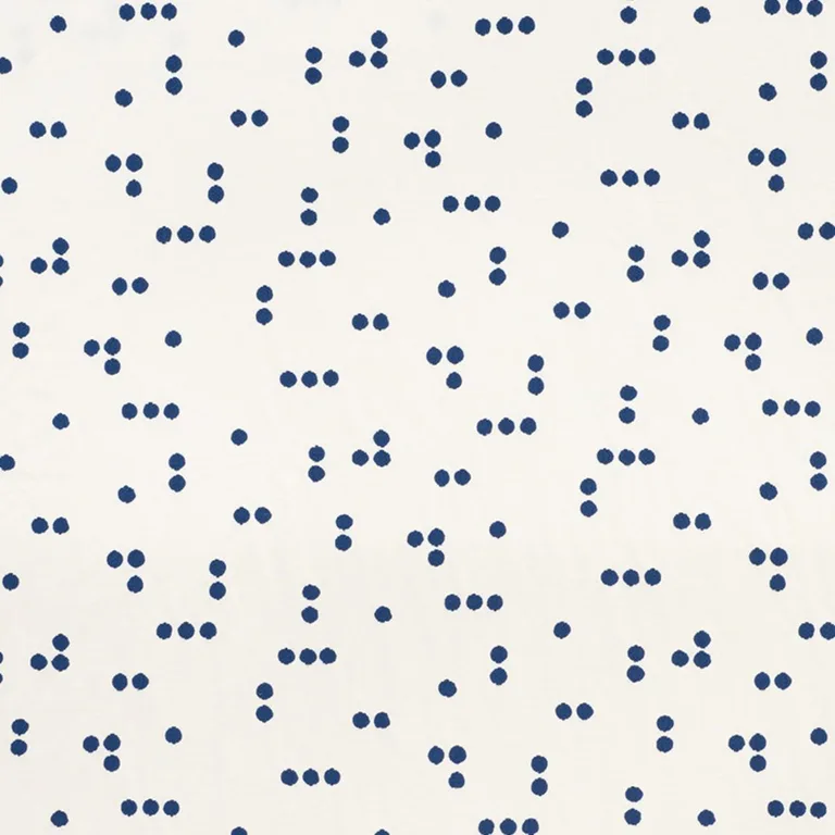 Schumacher 75630 Great Rock Embroidery Navy fabric swatch
