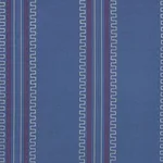 Schumacher 83231 Greco Stripe Navy fabric swatch