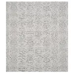 Schumacher 80421 Greta Damask Grey fabric swatch