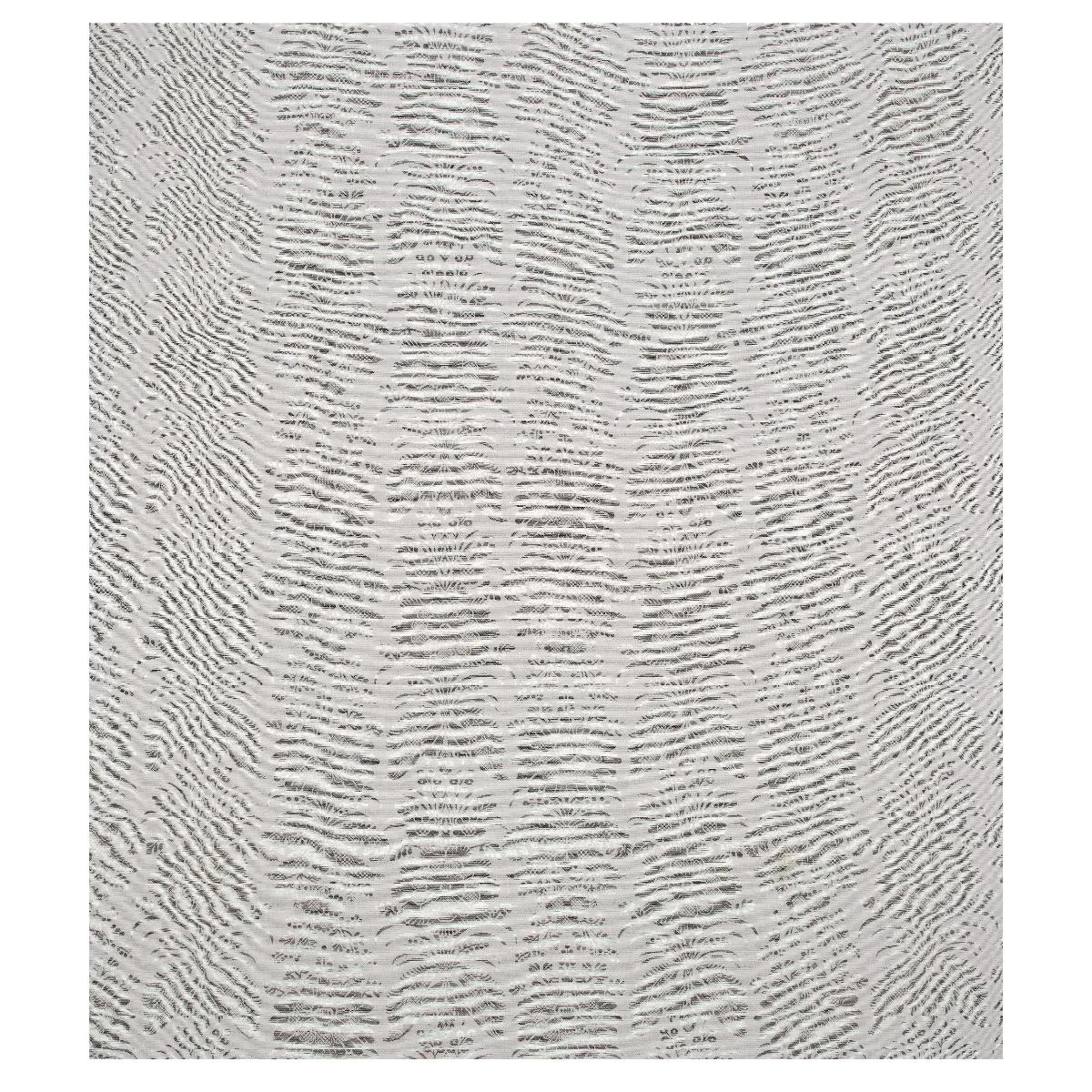 Schumacher 80421 Greta Damask Grey fabric swatch