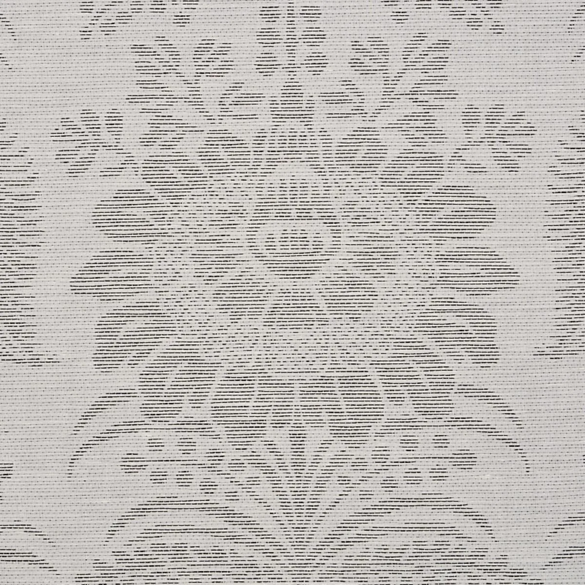 Schumacher 80421 Greta Damask Grey fabric swatch