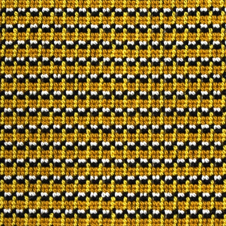 Schumacher 81002 Grunda éPinglé Citron fabric swatch