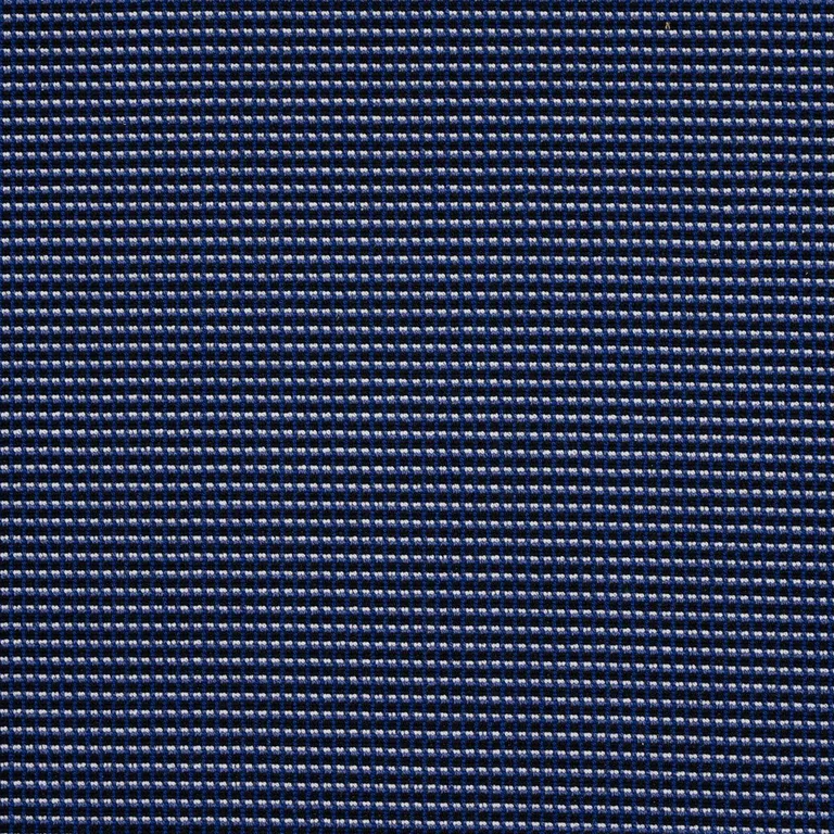 Schumacher 81001 Grunda éPinglé Cobalt fabric swatch