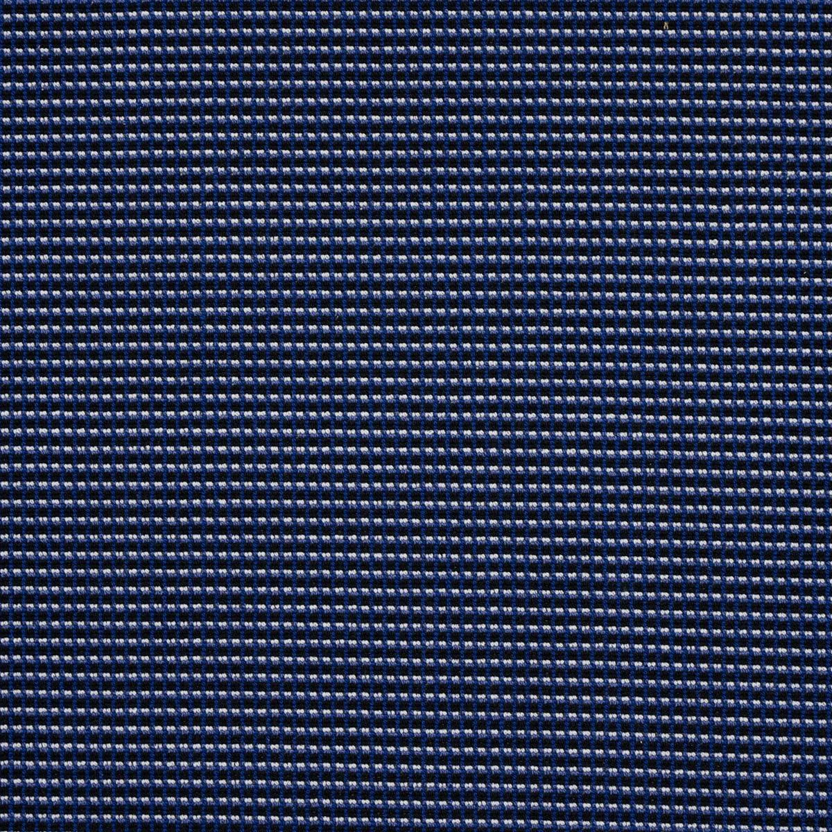 Schumacher 81001 Grunda éPinglé Cobalt fabric swatch
