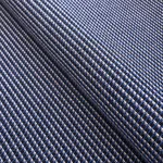 Schumacher 81001 Grunda éPinglé Cobalt fabric swatch