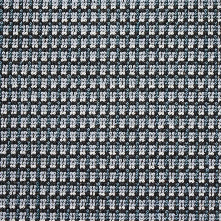 Schumacher 81000 Grunda éPinglé Fog fabric swatch