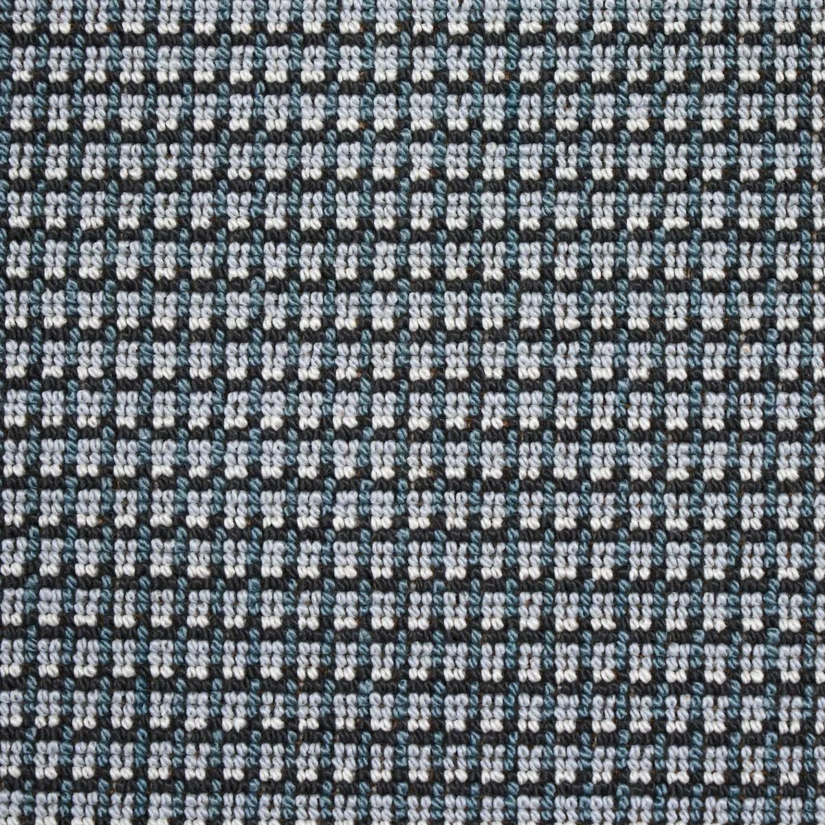 Schumacher 81000 Grunda éPinglé Fog fabric swatch