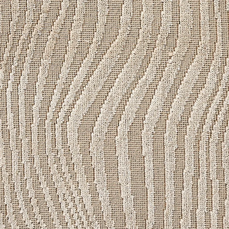 Schumacher 80361 Gunta Cut Velvet Mushroom fabric swatch