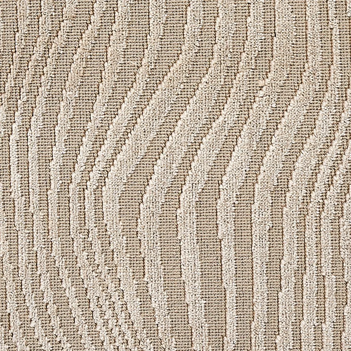 Schumacher 80361 Gunta Cut Velvet Mushroom fabric swatch