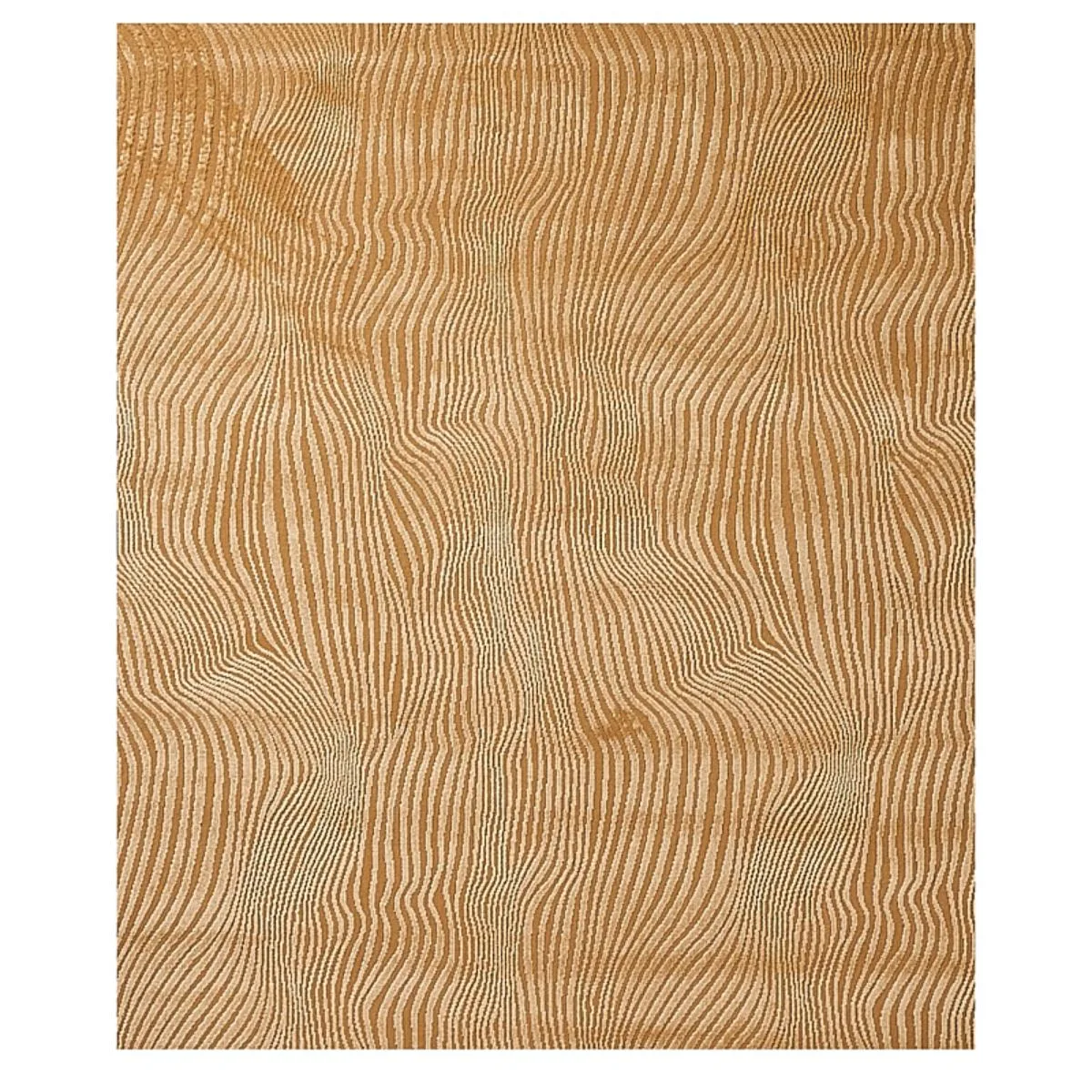Schumacher 80362 Gunta Cut Velvet Soft Gold fabric swatch