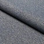 Schumacher 84342 Gus Indoor/Outdoor Indigo fabric swatch