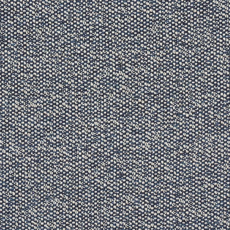 Schumacher 84342 Gus Indoor/Outdoor Indigo fabric swatch