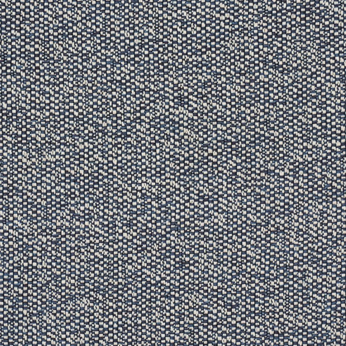Schumacher 84342 Gus Indoor/Outdoor Indigo fabric swatch