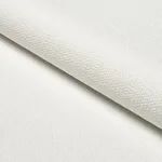 Schumacher 84347 Gus Indoor/Outdoor White fabric swatch