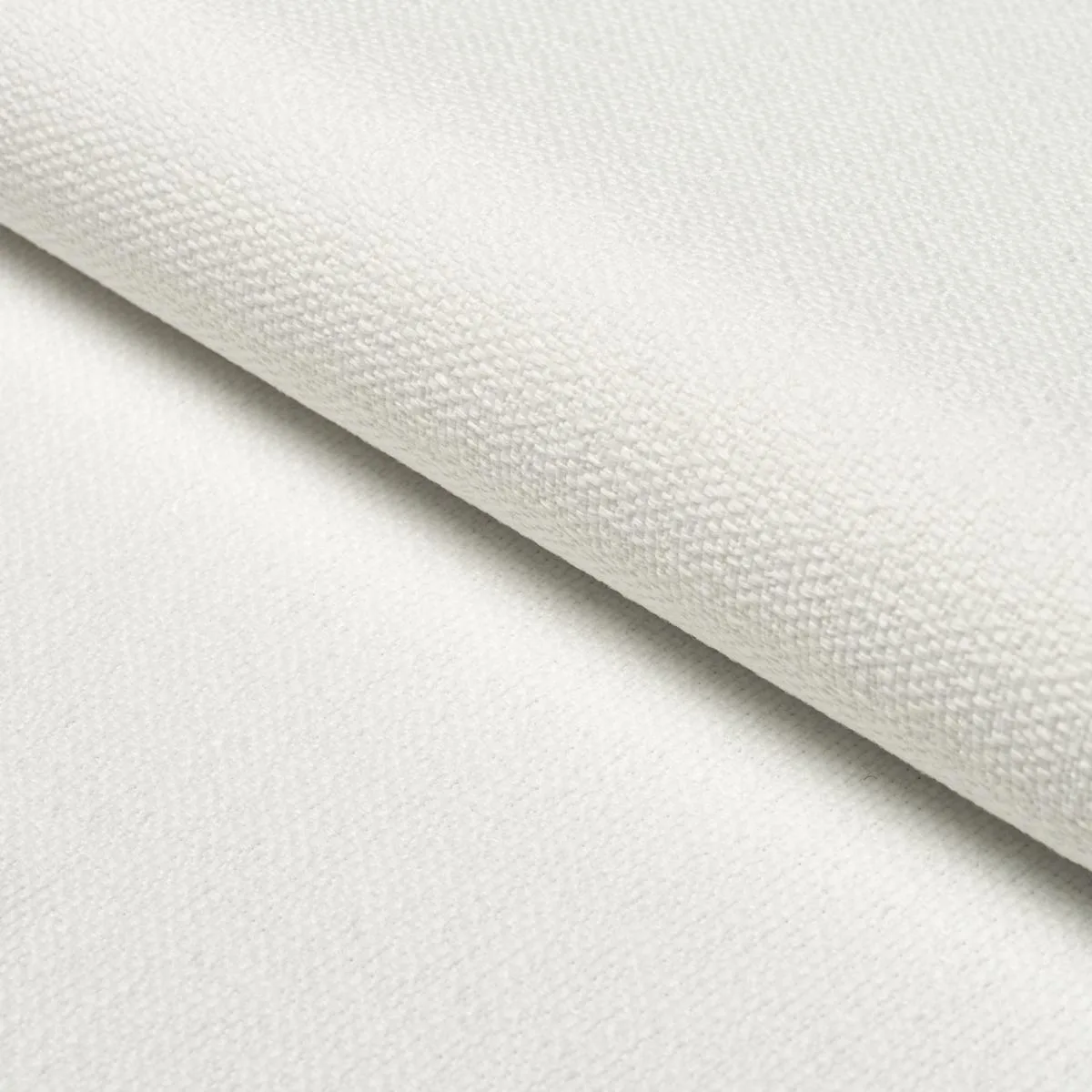 Schumacher 84347 Gus Indoor/Outdoor White fabric swatch